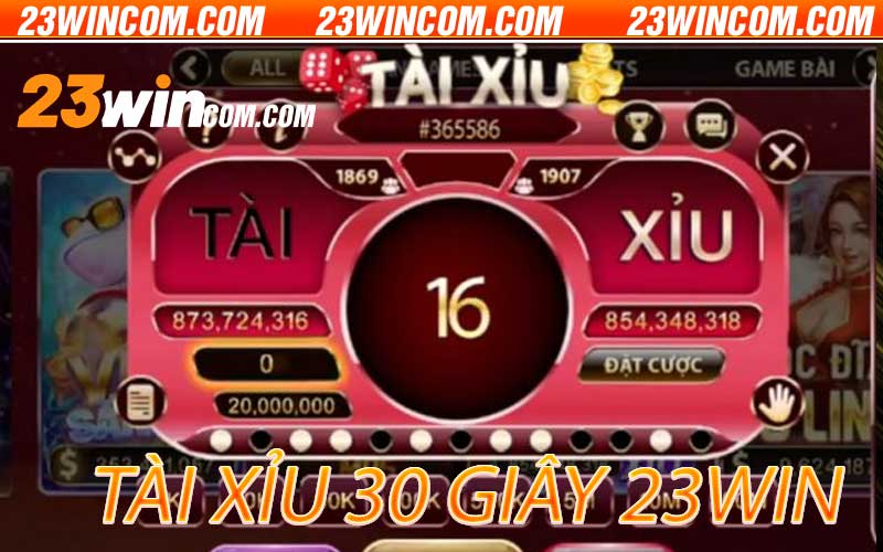 tài xỉu 30 giây